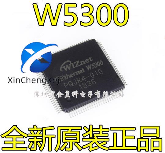 2pcs  ο W5300 LQFP-100 Ӻ ̴ Ʈѷ